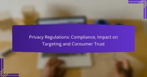 Privacy Regulations: Compliance, Impact on Targeting and Consumer Trust